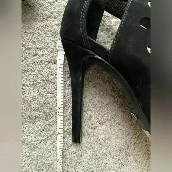 NEW Schutz Leather Laser Cutout Stilettos - Picture 10 of 11